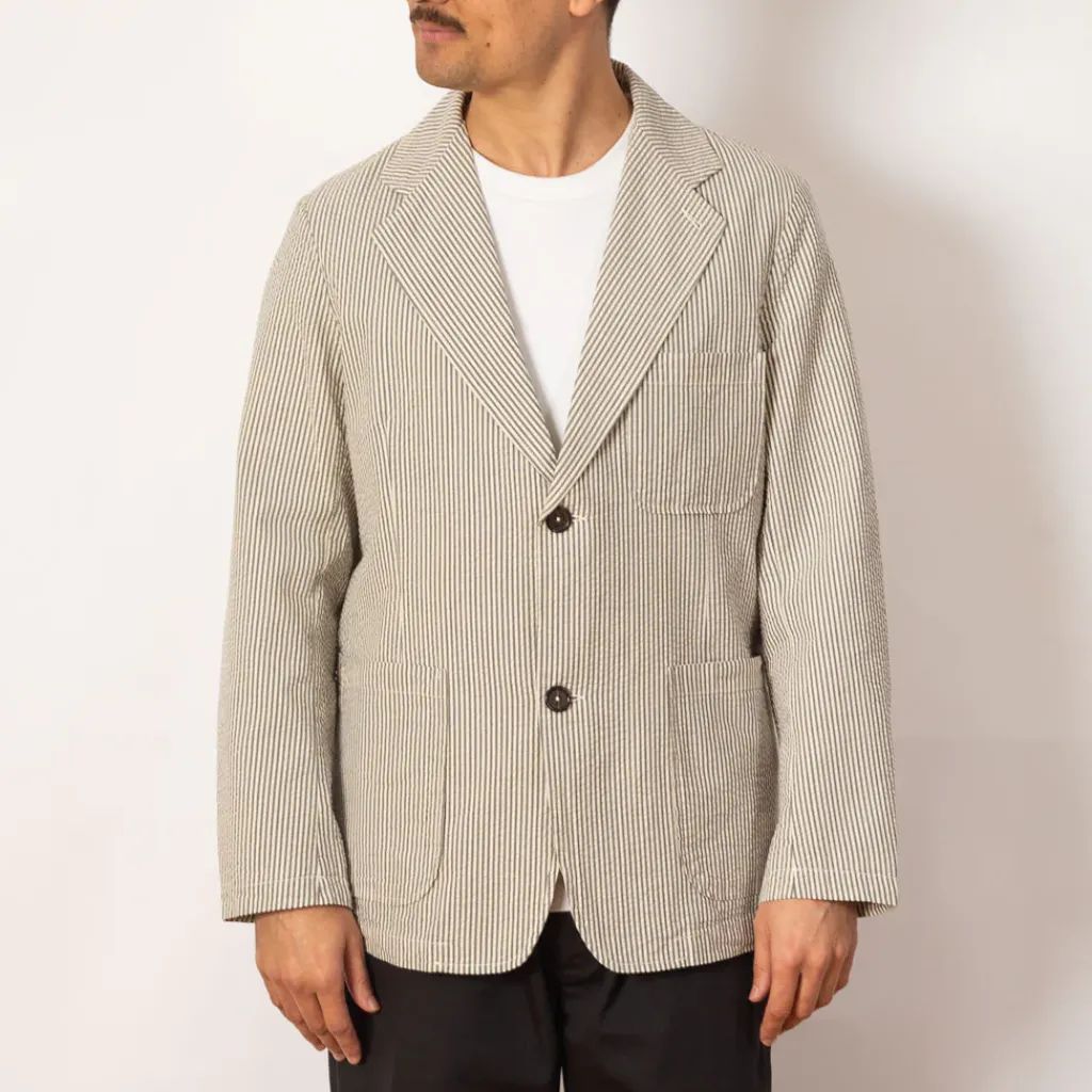 Jackets|Universal Works 2 Button Jacket - Grey