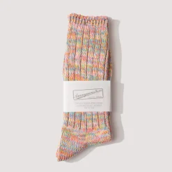 Socks|Anonymous Ism 5 Colour Mix Crew - Pink