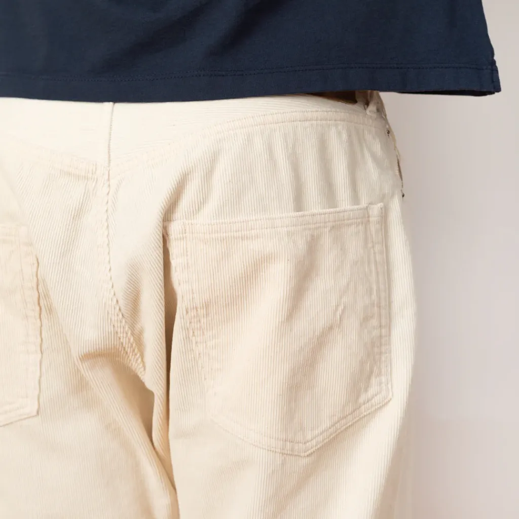 Jeans|Ordinary Fits 108 Loose Ankle Cord - Ecru