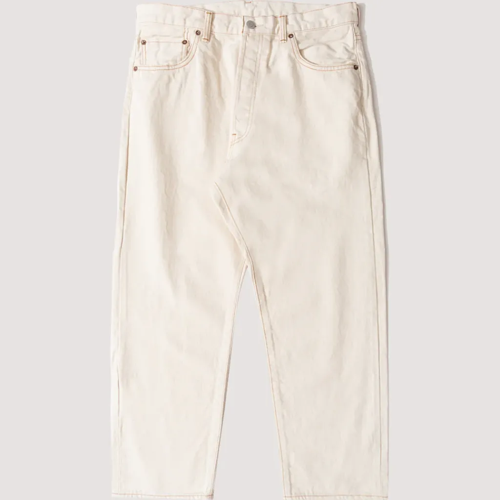 Jeans|Ordinary Fits 108 One Wash Loose Ankle Denim - Ecru