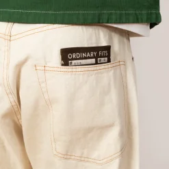 Jeans|Ordinary Fits 108 One Wash Loose Ankle Denim - Ecru