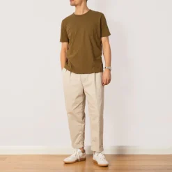 Trousers|Beams Plus 2 Pleat Trouser - Cement