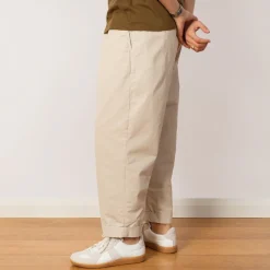 Trousers|Beams Plus 2 Pleat Trouser - Cement