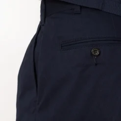 Trousers|Beams Plus 2 Pleat Trouser - Navy