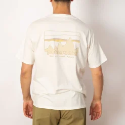 T-Shirts|Patagonia 73 Skyline Organic T-Shirt - Birch White