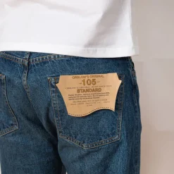 Jeans|OrSlow 105 Standard Selvedge Denim 2 Year Wash