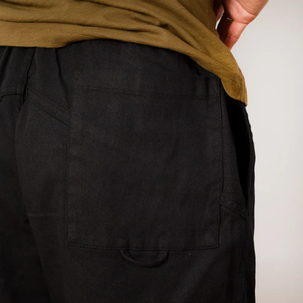 Trousers|You Must Create Alva Skate Pant Twill - Black