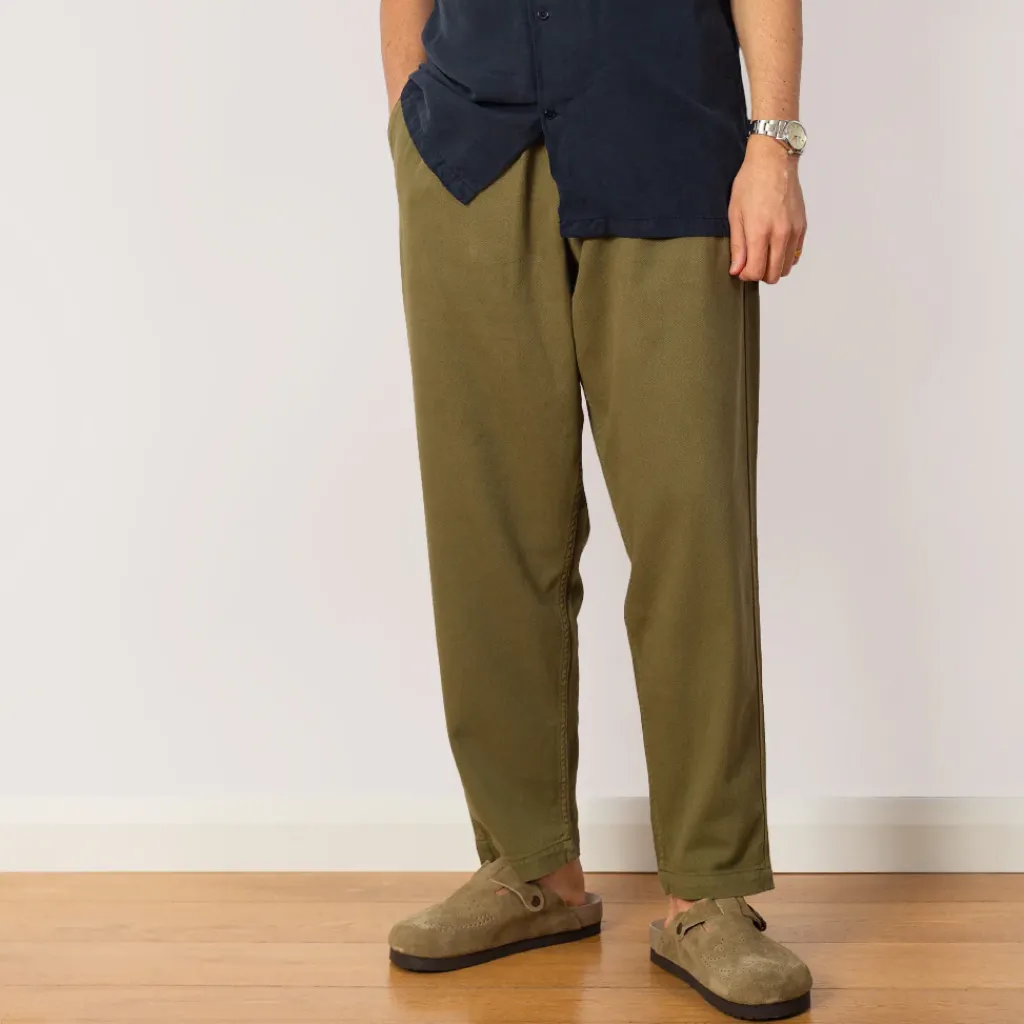 Trousers|You Must Create Alva Skate Pant Twill - Olive