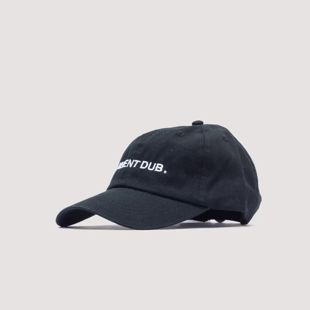 Headwear|Easy Listening Ambient Dub Embroidered Cap - Black