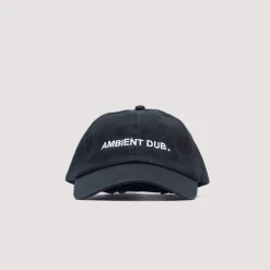 Headwear|Easy Listening Ambient Dub Embroidered Cap - Black