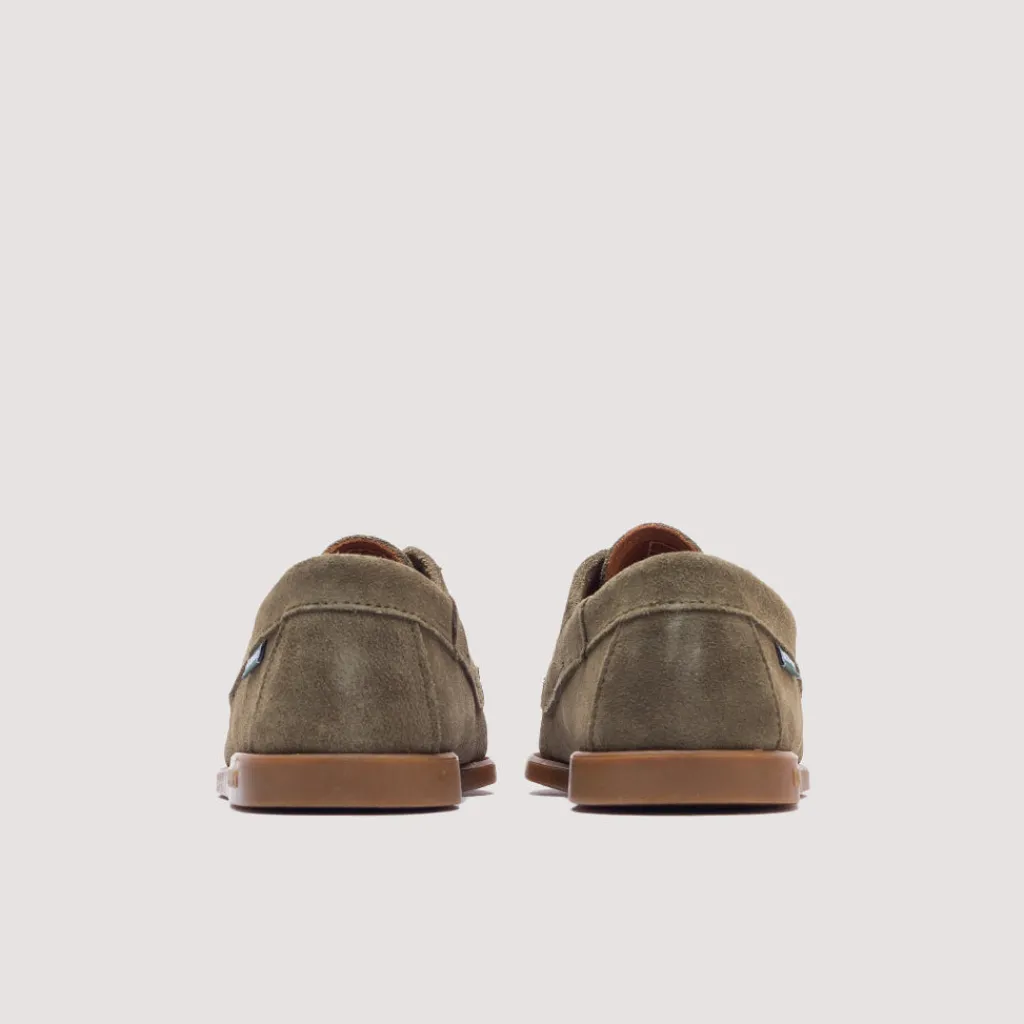 Footwear|Sebago Askook Suede - Green Military
