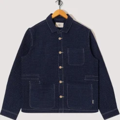 Jackets|Folk Assembly Jacket - Indigo Floatstitch