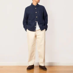 Jackets|Folk Assembly Jacket - Indigo Floatstitch