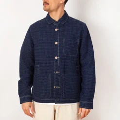 Jackets|Folk Assembly Jacket - Indigo Floatstitch