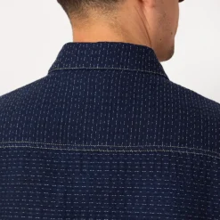 Jackets|Folk Assembly Jacket - Indigo Floatstitch