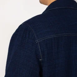Jackets|Folk Assembly Jacket - Indigo Waffle