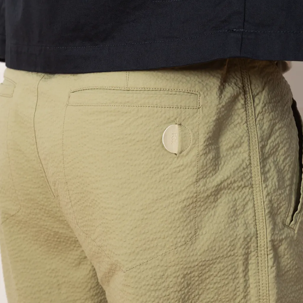 Trousers|Folk Assembly Trouser - Light Sage Seersucker
