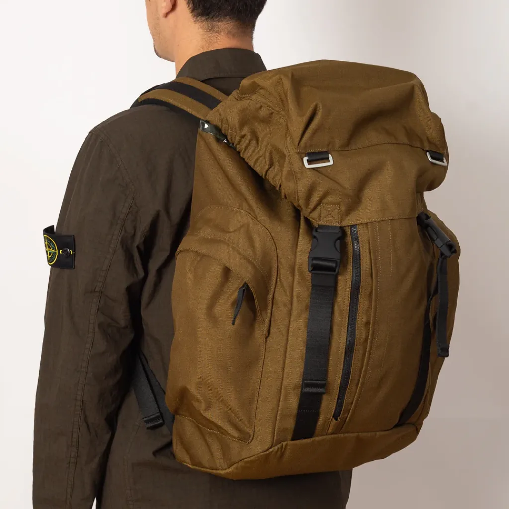 Bags|Stone Island Backpack - Dark Beige (V0098)