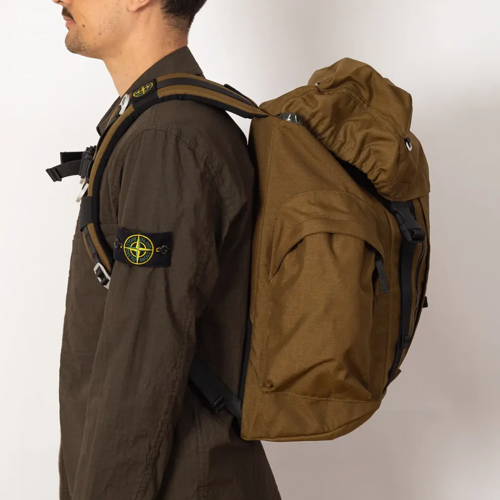 Bags|Stone Island Backpack - Dark Beige (V0098)