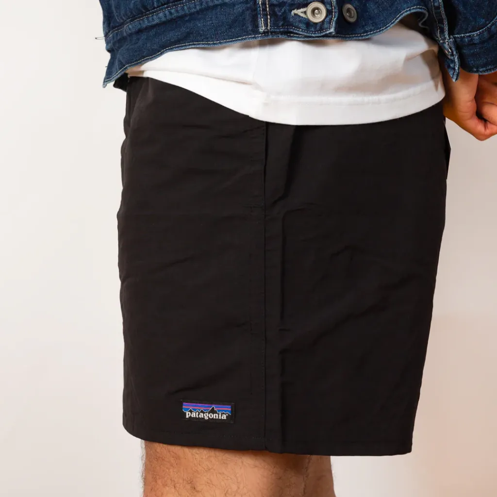 Swimwear|Shorts|Patagonia Baggies 5" - Black On Black