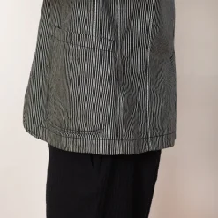 Jackets|Universal Works Bakers Jacket - Hickory Stripe Denim