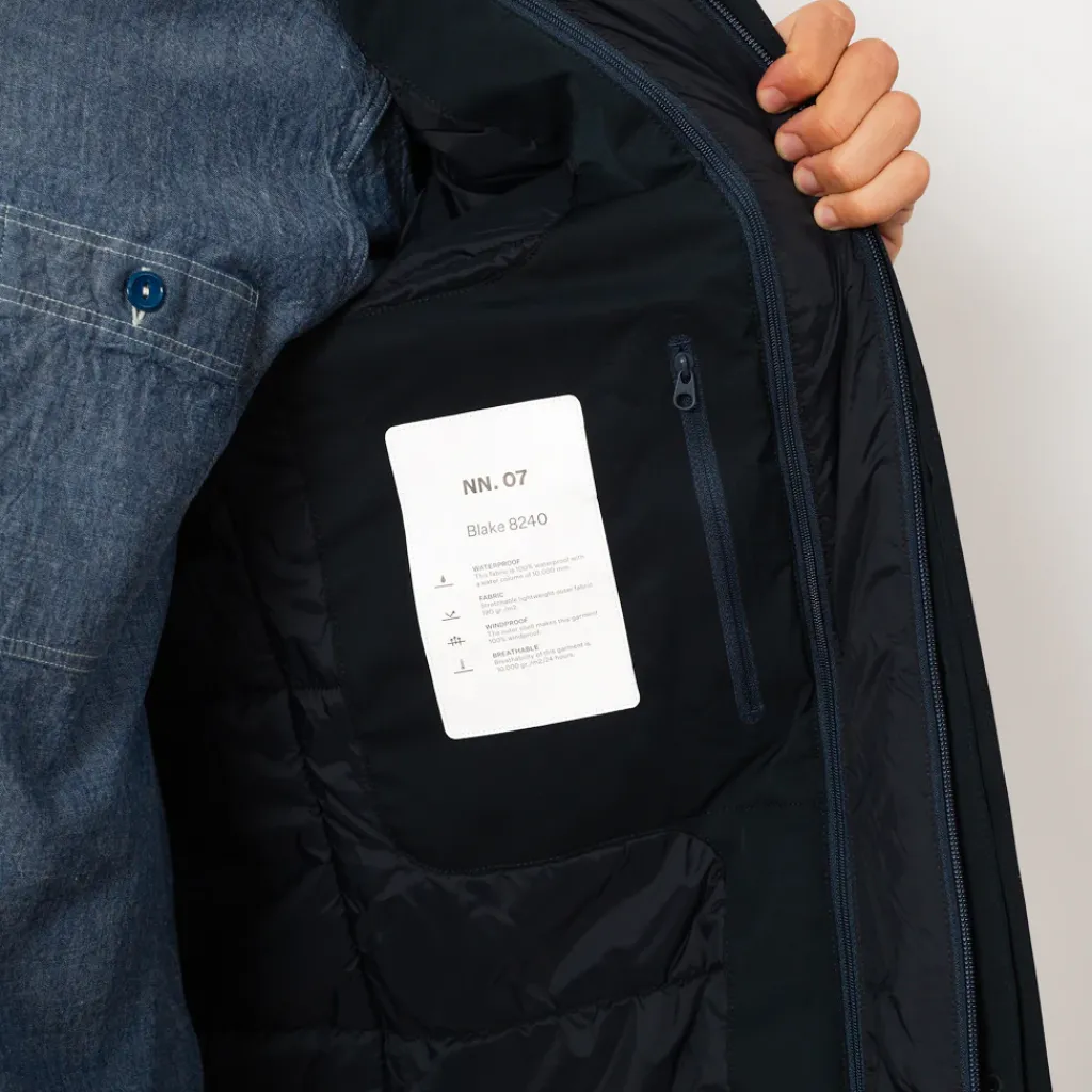 Jackets|NN07 Blake 8240 Coat - Navy
