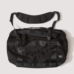 Bags|Porter - Yoshida u0026 Co. Booth Pack 3 Way Duffle Bag (M) - Black