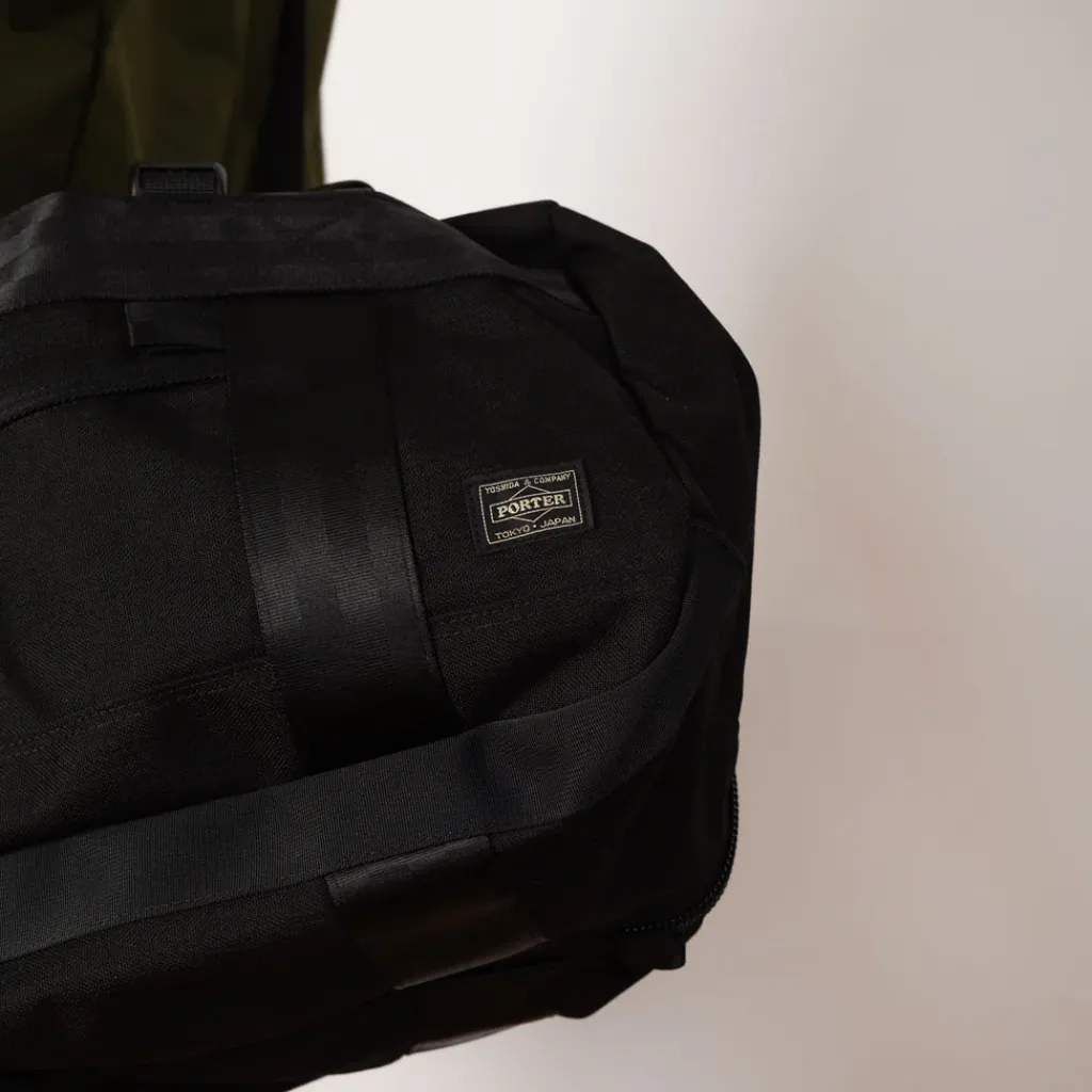 Bags|Porter - Yoshida u0026 Co. Booth Pack 3 Way Duffle Bag (M) - Black