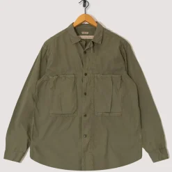 Shirts|Kapital Broad Cloth Anorak Shirt - Khaki