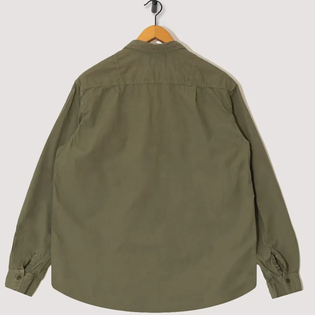 Shirts|Kapital Broad Cloth Anorak Shirt - Khaki