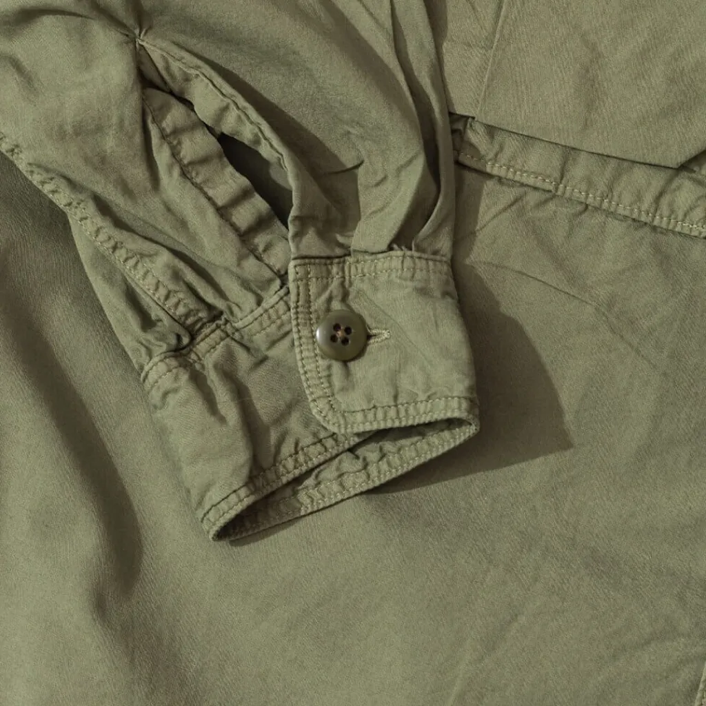 Shirts|Kapital Broad Cloth Anorak Shirt - Khaki
