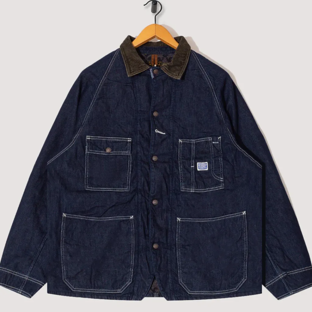 Shirts|Kapital Cactus Coverall - 8oz Indigo Denim