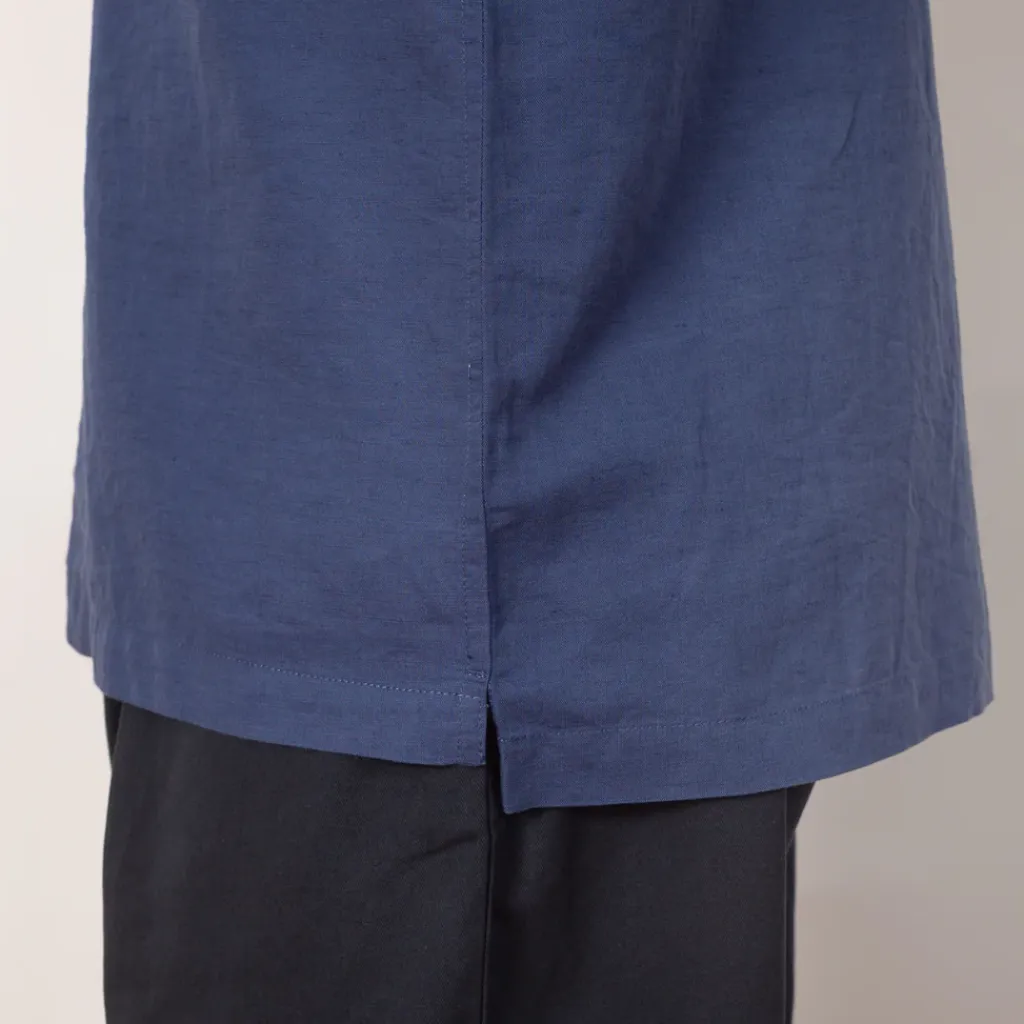Shirts|Universal Works Camp Shirt - Blue