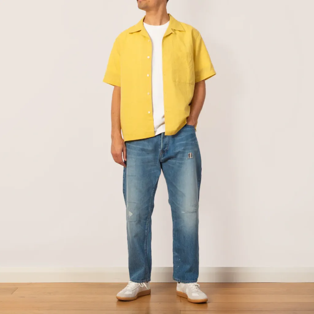 Shirts|Universal Works Camp Shirt - Lemon