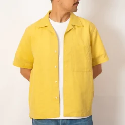 Shirts|Universal Works Camp Shirt - Lemon