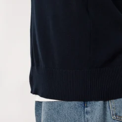 Knitwear|Stone Island Cardigan - Navy Blue (V0120)