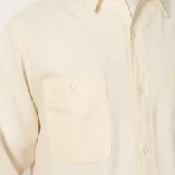 Shirts|Buzz Rickson's Chambray Work Shirt - Off White