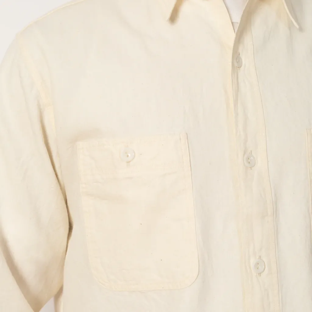 Shirts|Buzz Rickson's Chambray Work Shirt - Off White