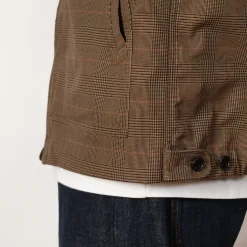 Jackets|Sage De Cret Checkered Short Jacket - Glen Check