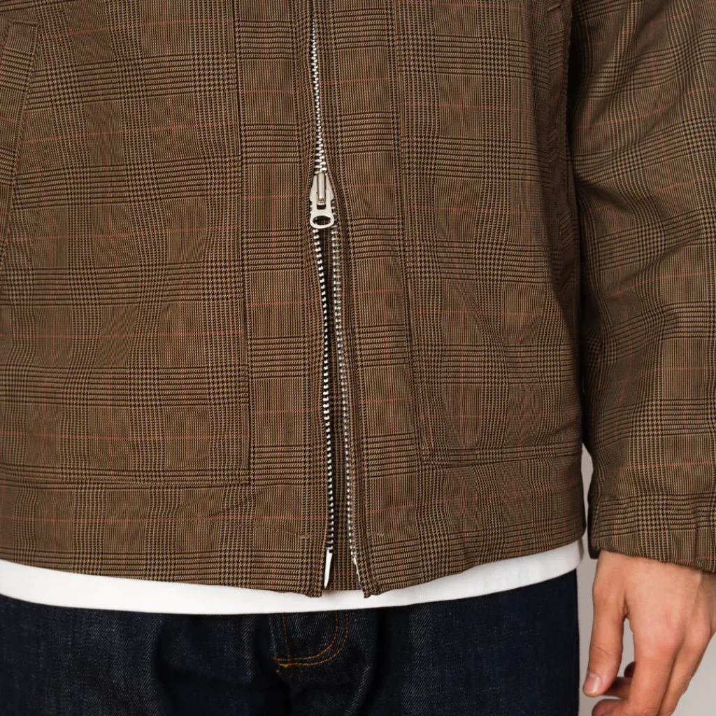 Jackets|Sage De Cret Checkered Short Jacket - Glen Check