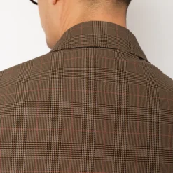 Jackets|Sage De Cret Checkered Short Jacket - Glen Check