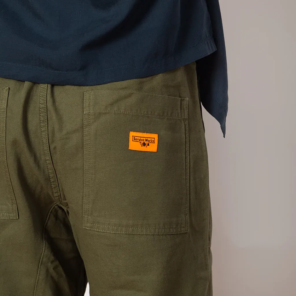 Trousers|Service Works Chef Pants - Olive
