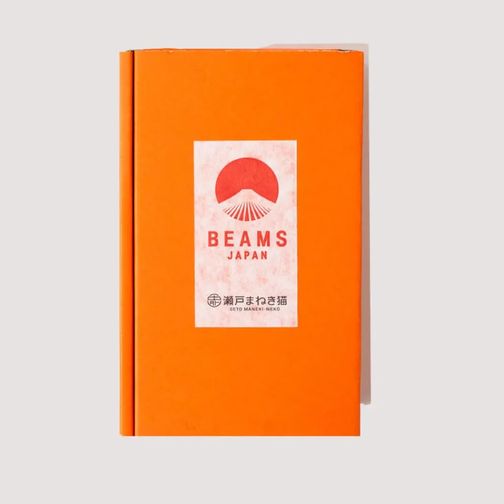 Lifestyle|Beams Japan Chugai Toen Fortune Cat (Large) - Orange
