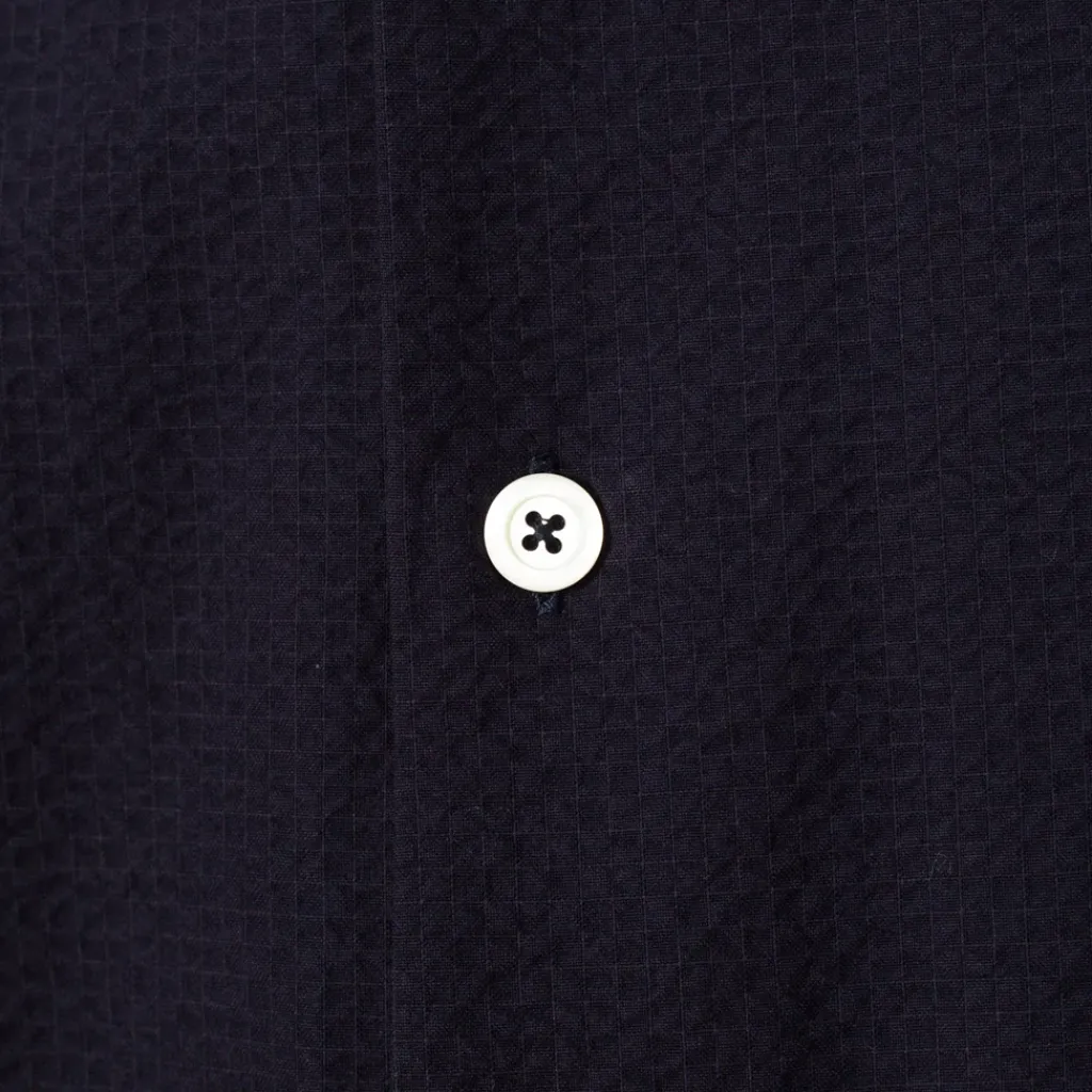 Shirts|Howlin Cocktail Shirt - Navy Seersucker