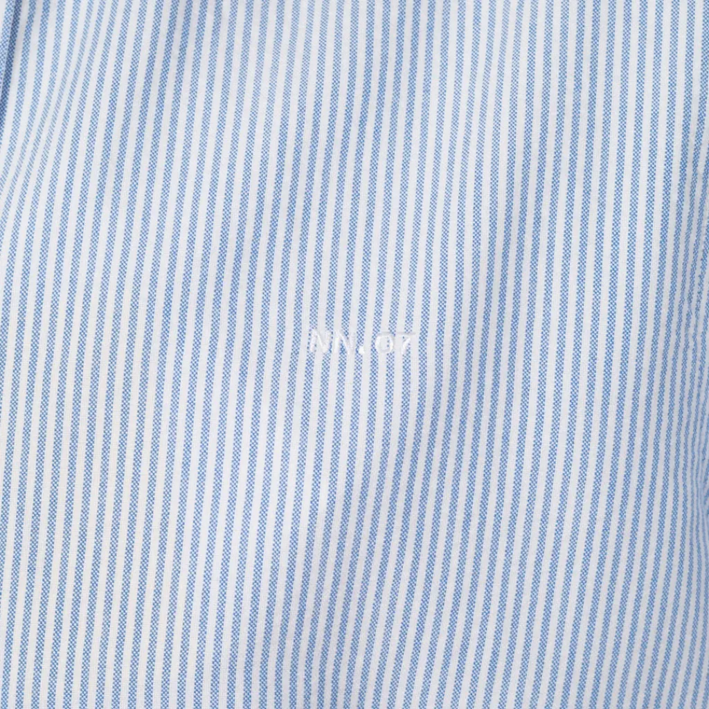 Shirts|NN07 Colby Oxford Shirt 5910 - Blue Stripe