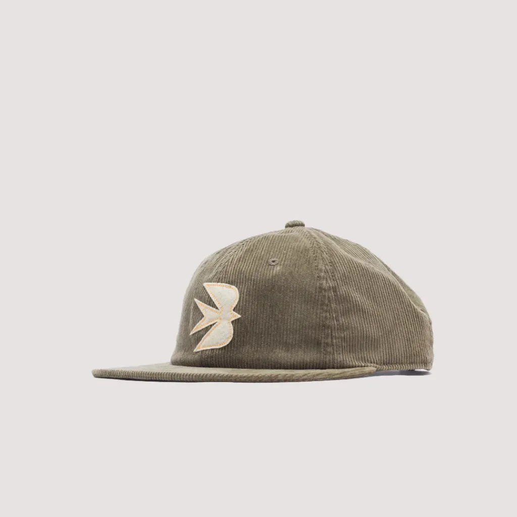 Headwear|Patagonia Corduroy Cap - Sun First Tent Green