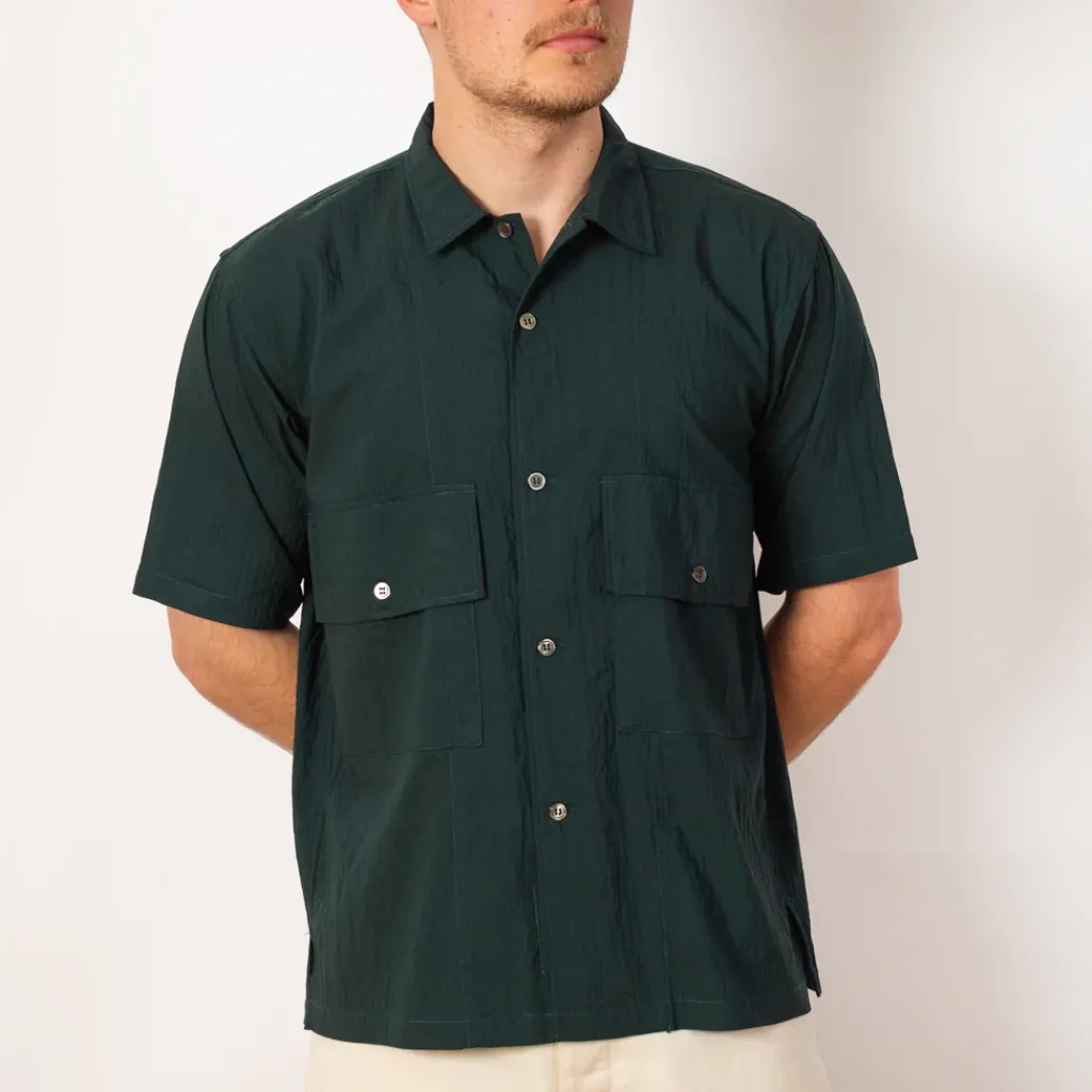 Shirts|Ends and Means Corfu Shirt - Dark Green
