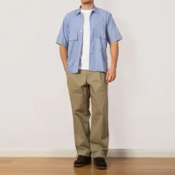 Shirts|Ends and Means Corfu Shirt - Sax