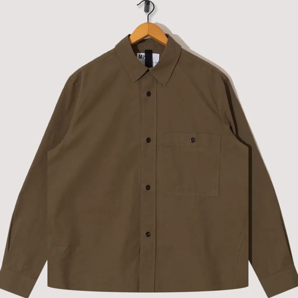 Shirts|MHL By Margaret Howell Coverall Shirt - Khaki