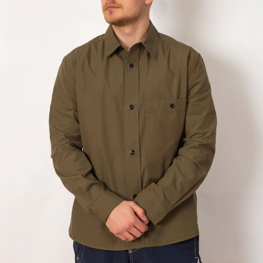 Shirts|MHL By Margaret Howell Coverall Shirt - Khaki